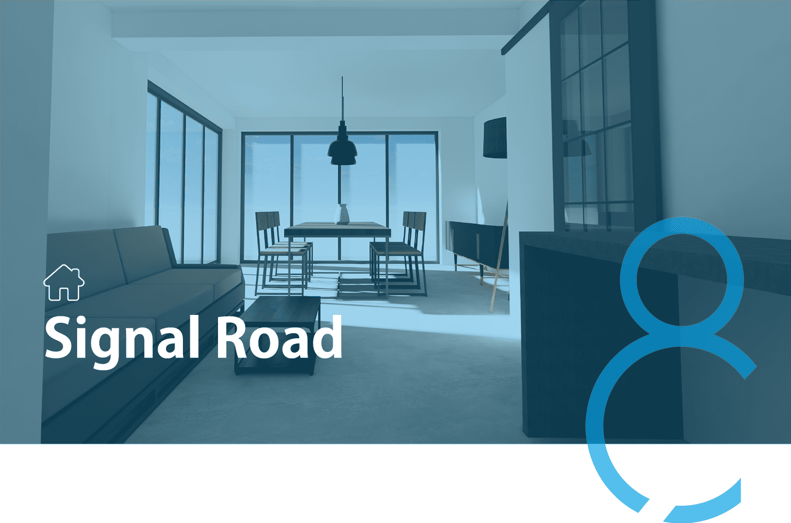 CAD8 banner image for signal road featuring a 3d render