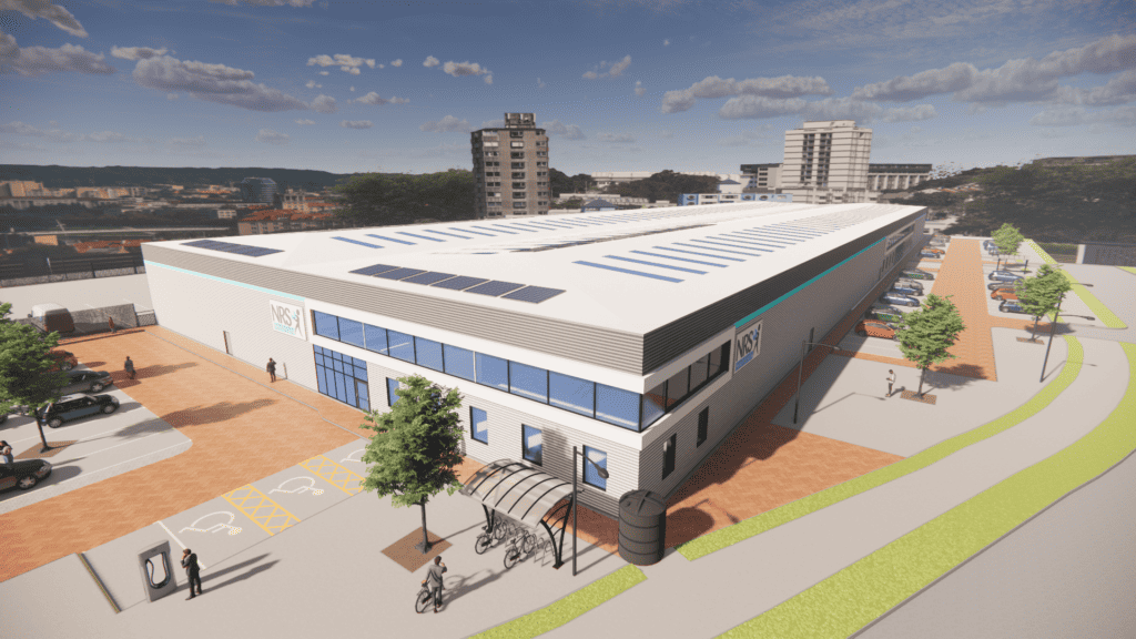 Model showing enviromental and sustainable features