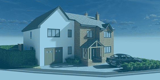 post image for a modelled exterior